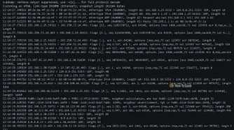 Raspberry Pi Terminal Packet Capture