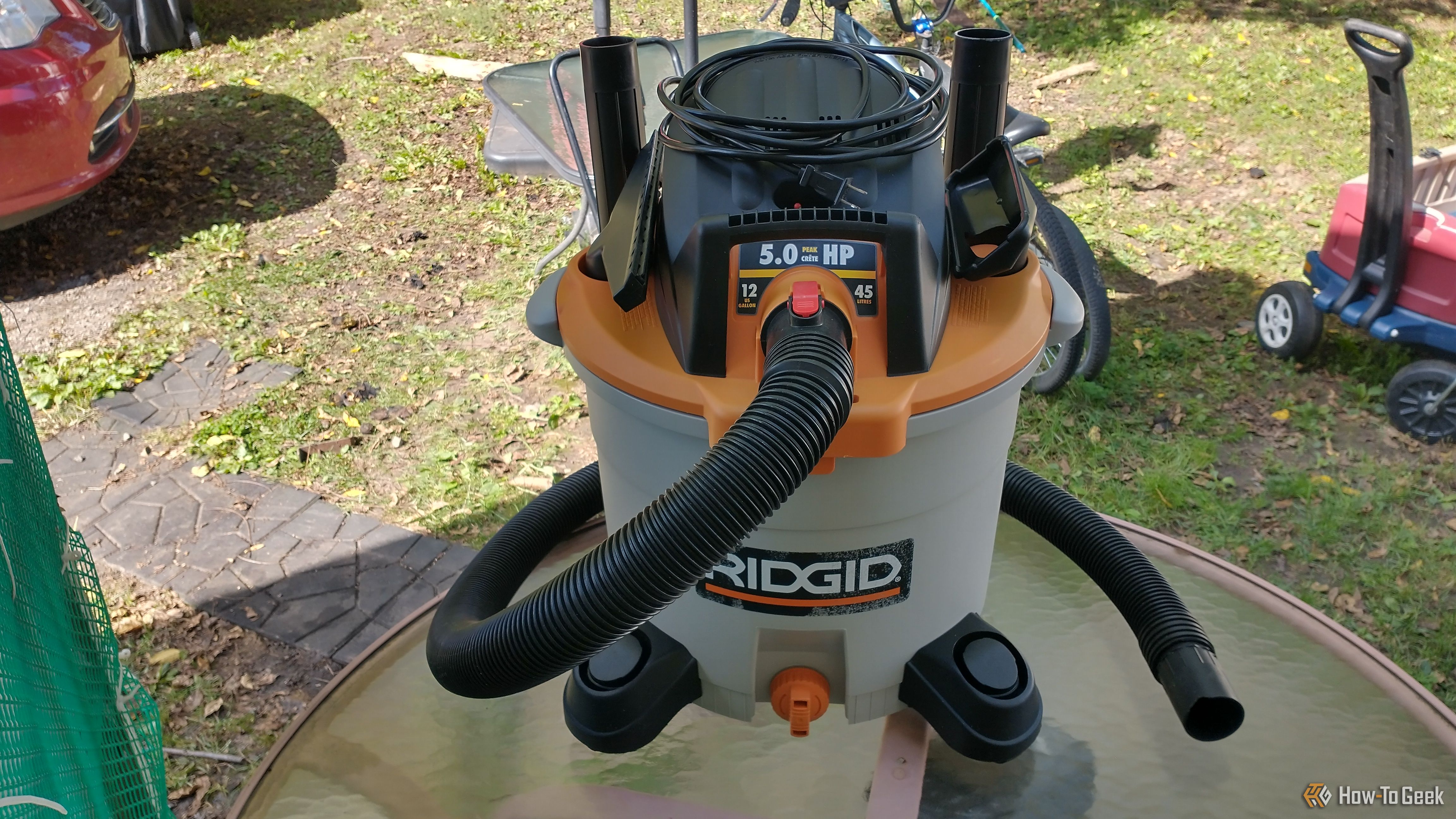 строительный пылесос RIDGID — иллюстрация 3 к материалу