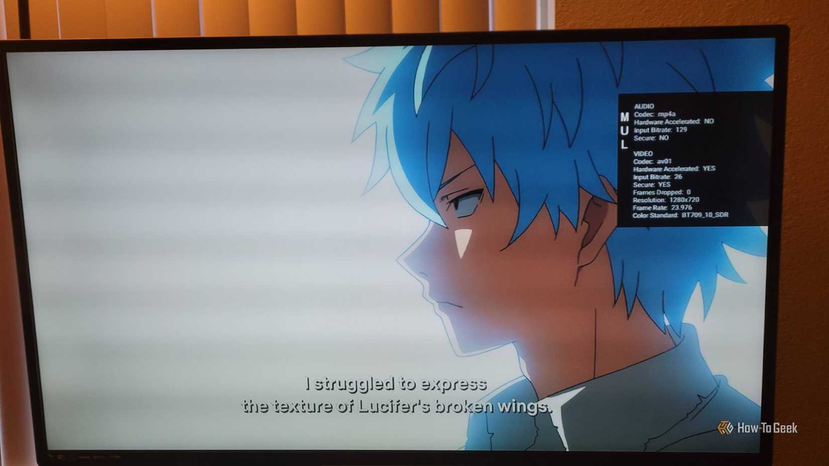 Kaido from the Disastrous Life of Saiki K being shown on Netflix on a Fire TV.