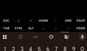A screenshot of Termux running on Android, storage-related commands