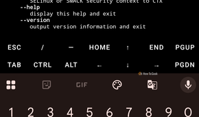 A screenshot of Termux running on Android, storage-related commands