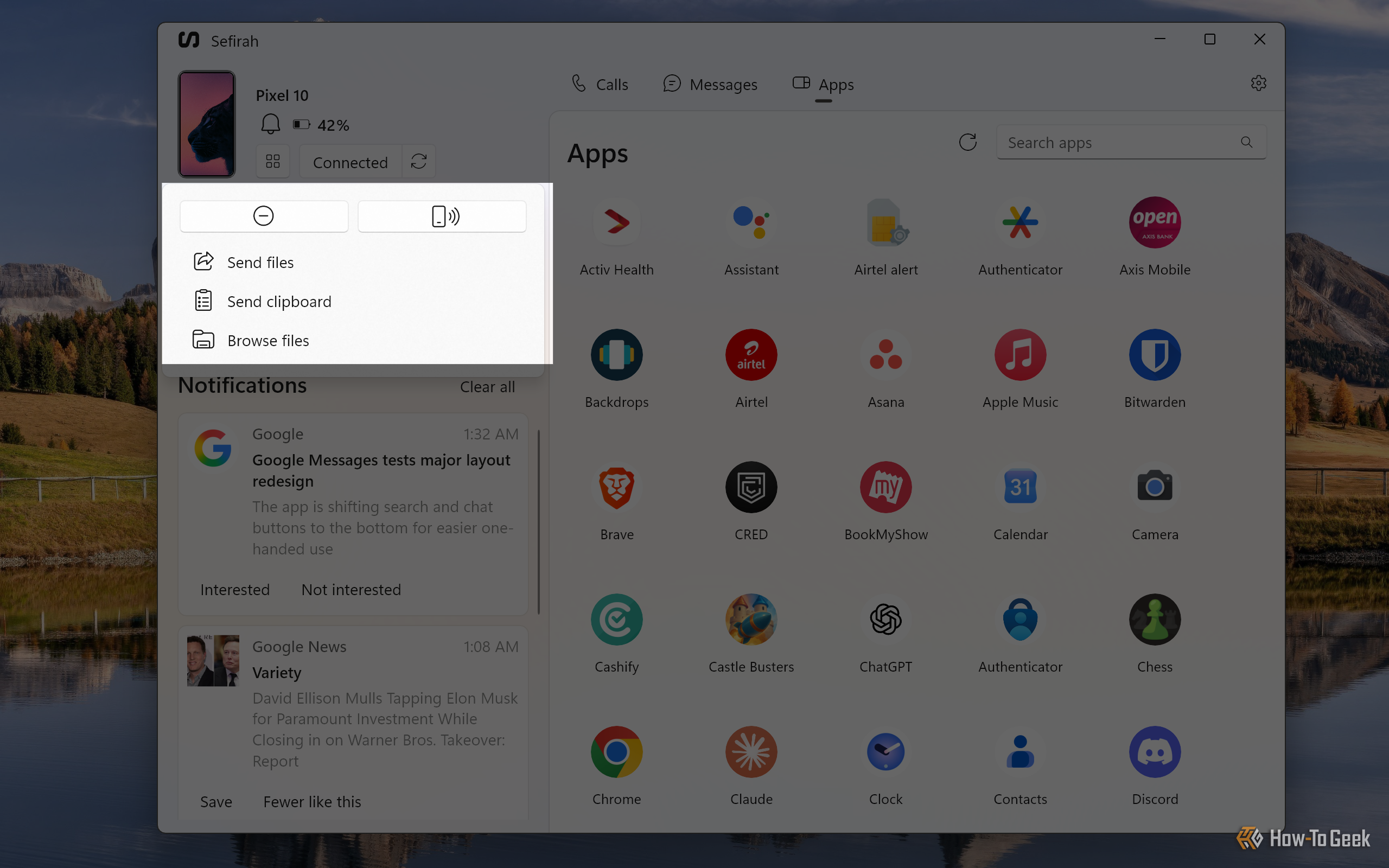 This free, open-source app lets me control my Android phone from my ...