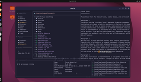 Select mode in the Documents folder with 12 files highlighted and queued in the clipboard widget.