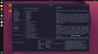 Select mode in the Documents folder with 12 files highlighted and queued in the clipboard widget.