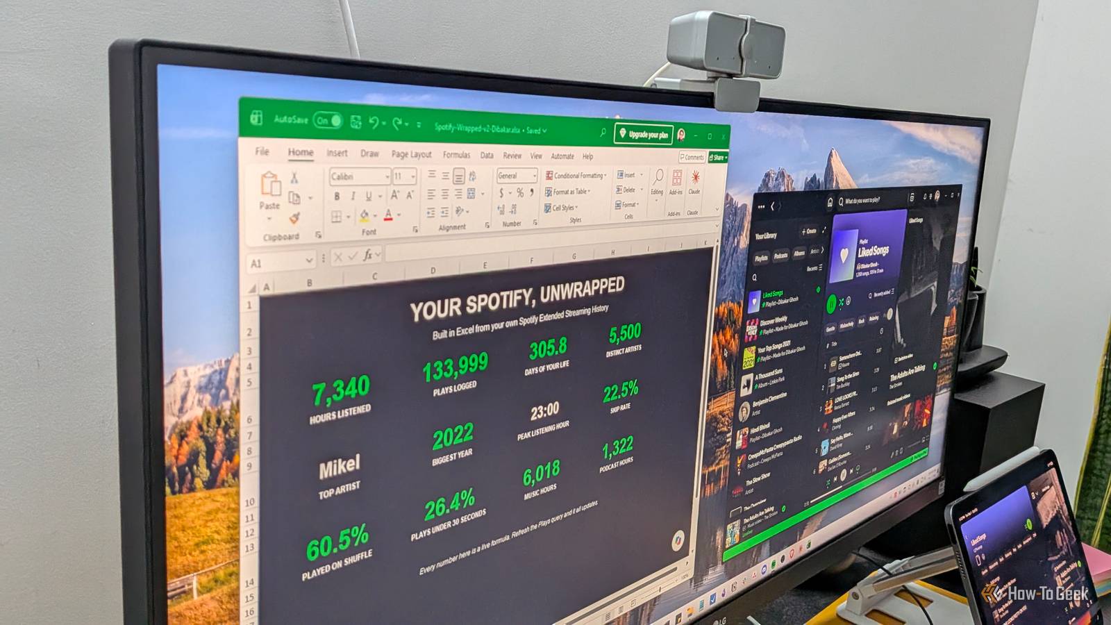 Свой Spotify Wrapped: как извлечь и проанализировать данные о прослушиваниях Анализ истории прослушиваний Spotify в Excel