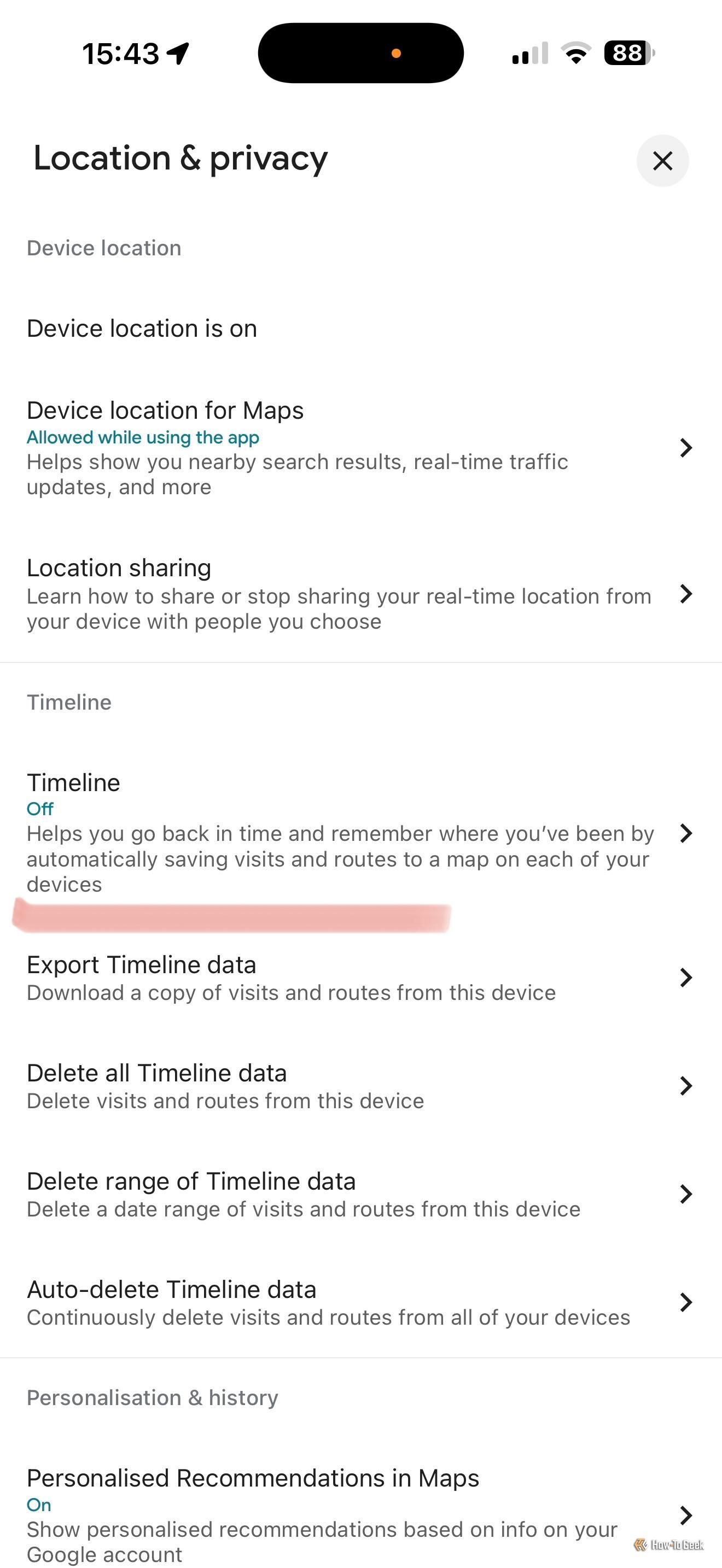 настройки Google Maps — иллюстрация 2 к материалу