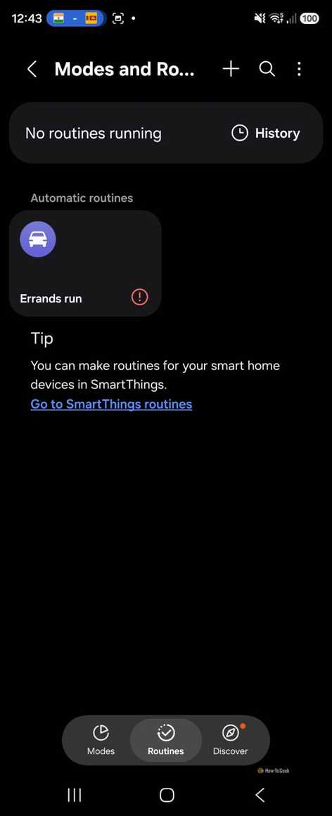 Creating a routine for Android Auto