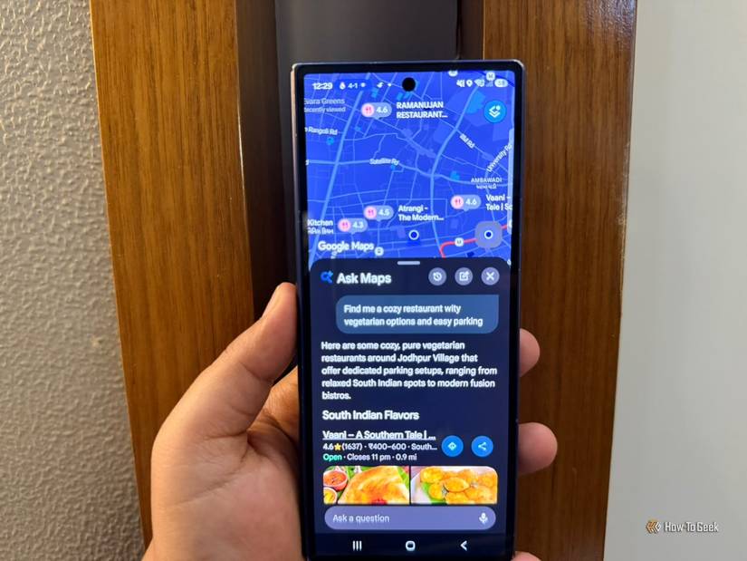 Using Ask Maps feature