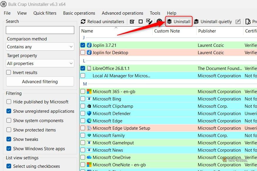 Uninstalling Windows apps in bulk is super easy with this free, open ...