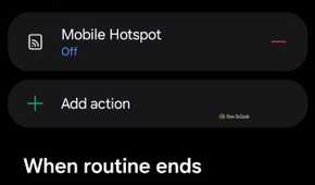 Conditions in routines