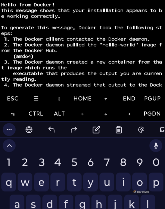 Docker установлен Успешная установка Docker на Android