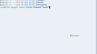 The eza -la --icons command reveals a hidden configuration file named .demo-config alongside the regular directories and their file permissions.