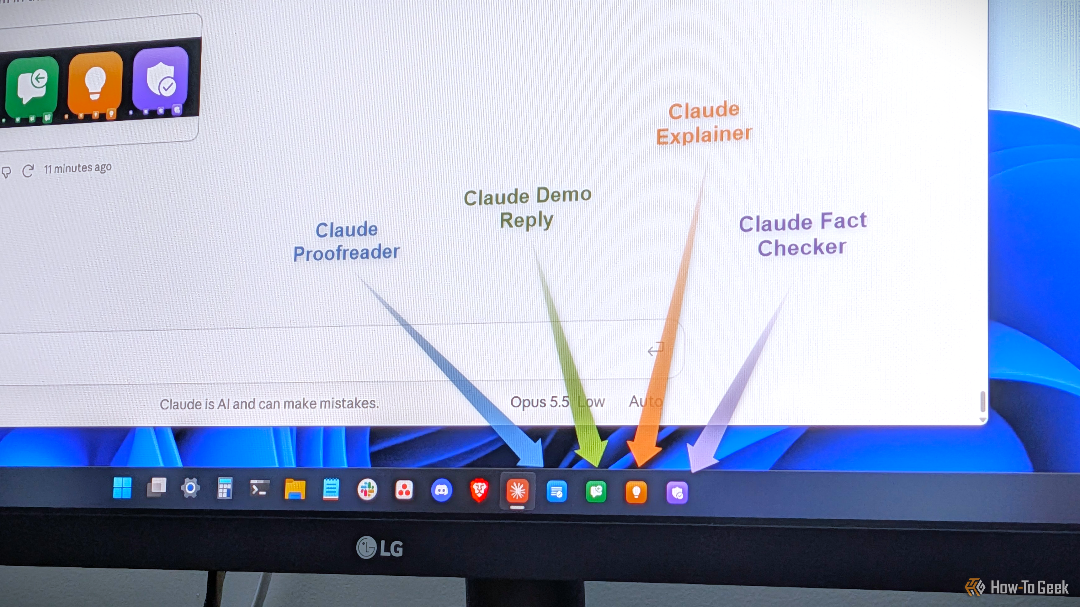 I turned Claude prompts into Windows taskbar icons that do the work for me without opening Claude