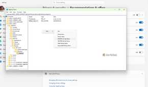 Going to DWord in Windows 11.