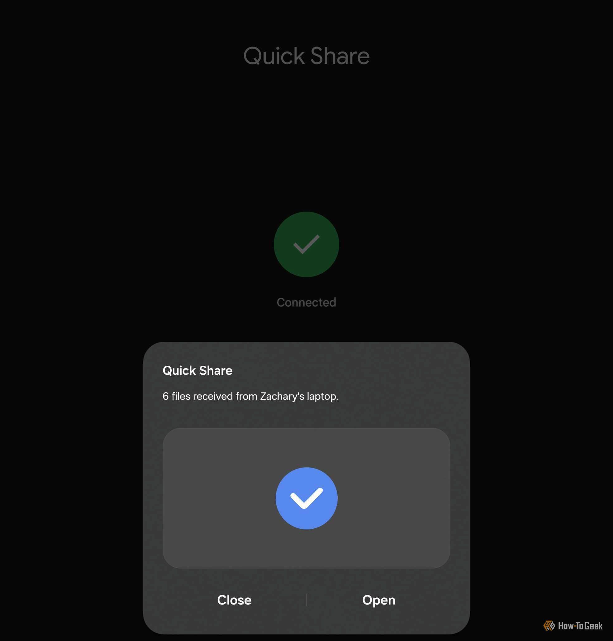 Learn how to easily share files using Quick Share on Googlebook and Android