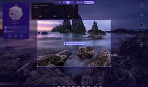 Screenshot of Googlebook OS' Screen Capture tool.