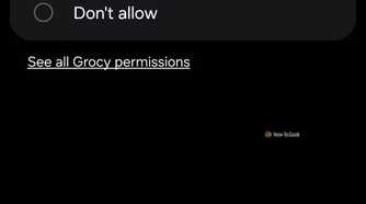 Grocy permissions
