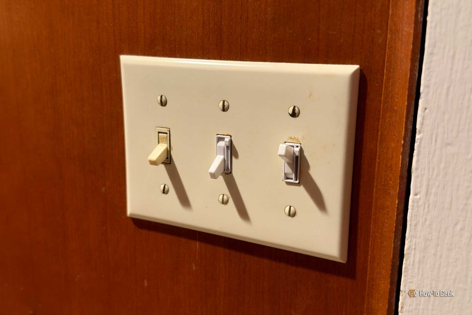 Smart relay added to multiple switches.