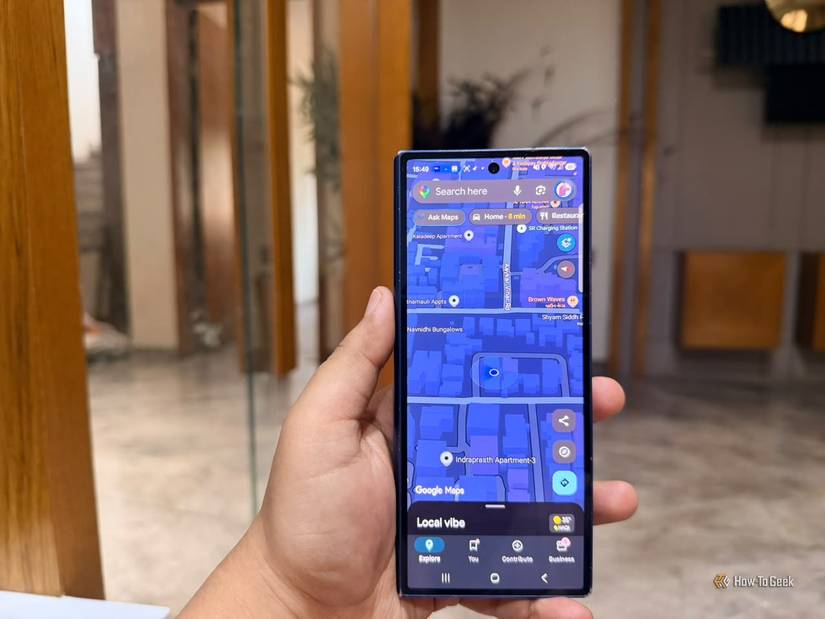Immersive Navigation view