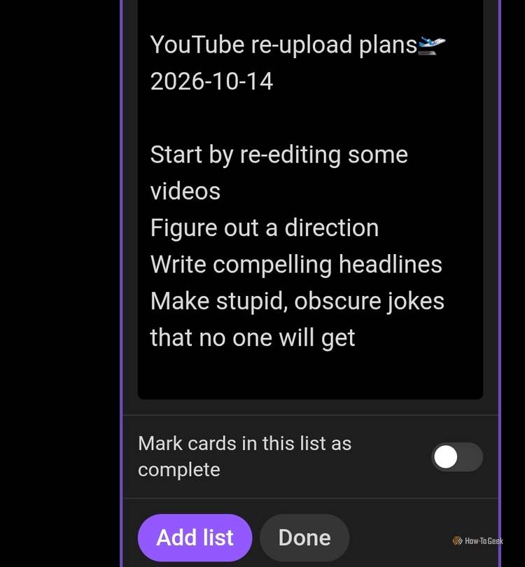 The Kanban Plugin listing YouTube-related plans for October.