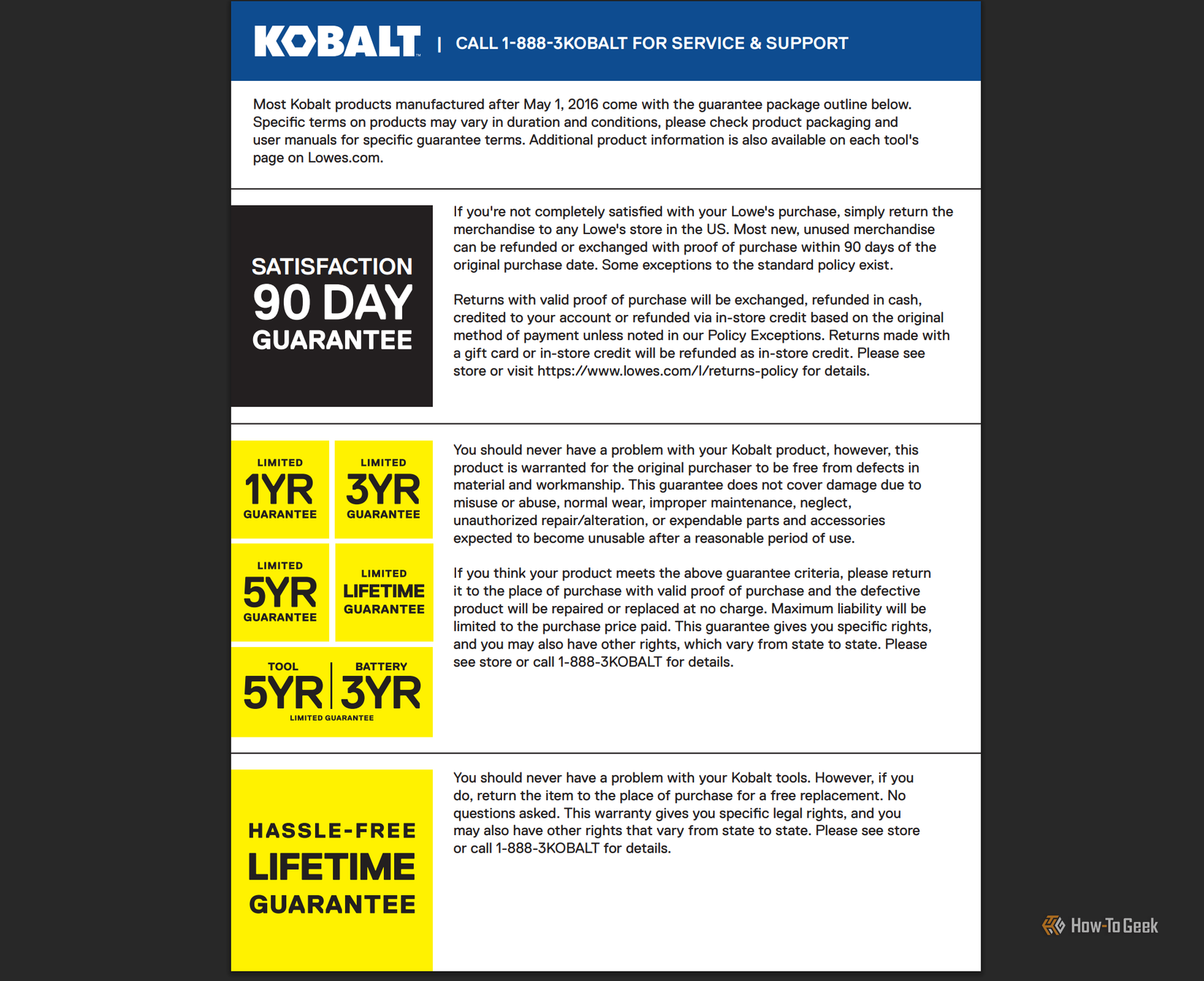 I switched from gas yard tools to Kobalt cordless, and I don't miss the maintenance