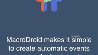 Macrodroid homepage