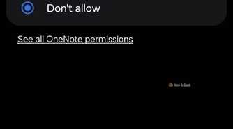 Microphone permissions onenote