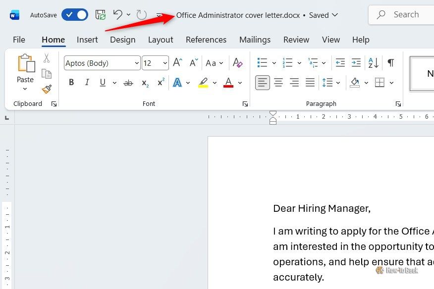 I stopped writing cover letters from scratch by pairing Excel with Word