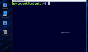 QTerminal open on the Lubuntu LXQt desktop.