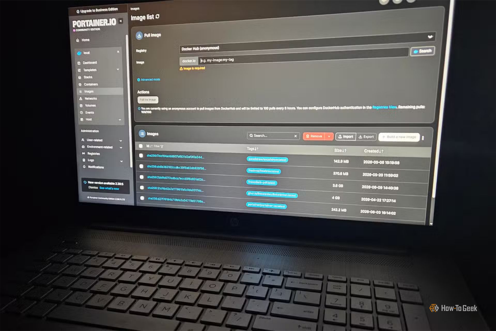 I expected Docker to choke on my old Raspberry Pi, but Kiwix proved me wrong
