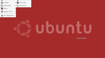 A screenshot of the Ubuntu version 4.1 desktop.