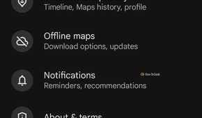 Settings detailed page