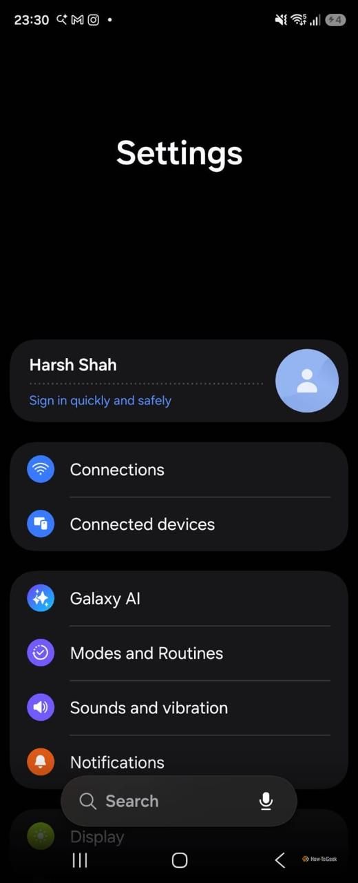 Changing the location setting in Waze