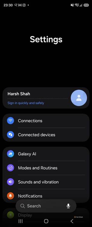 Changing the location setting in Waze