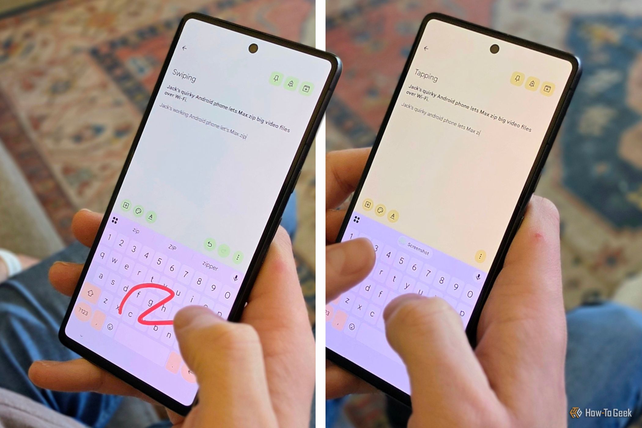 I tested swipe typing vs tapping, and I've been wrong about which is faster