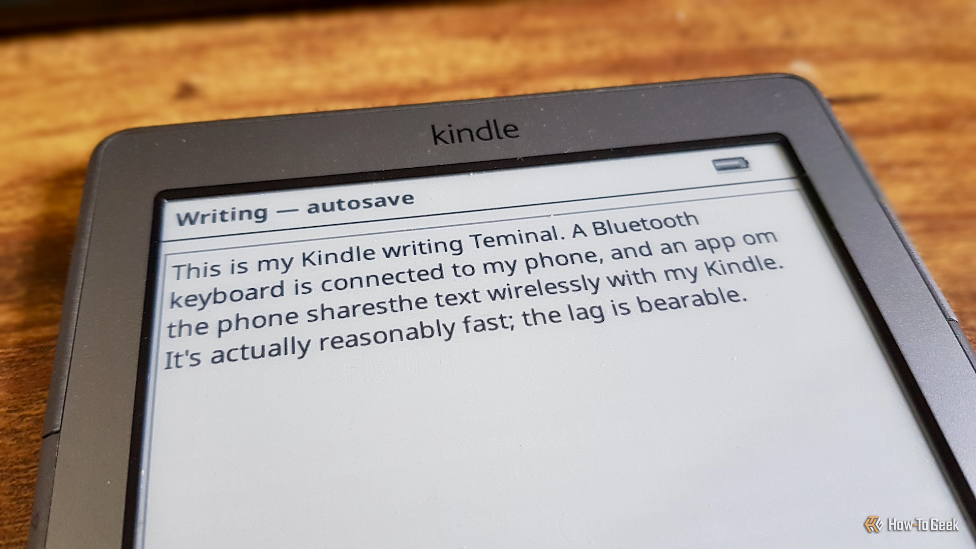 My jailbroken Kindle is the ultimate distraction-free writing terminal
