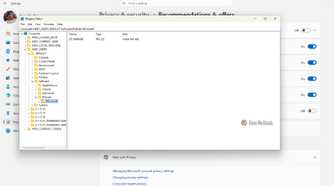 The spot to make the folder for DWord in Windows 11.