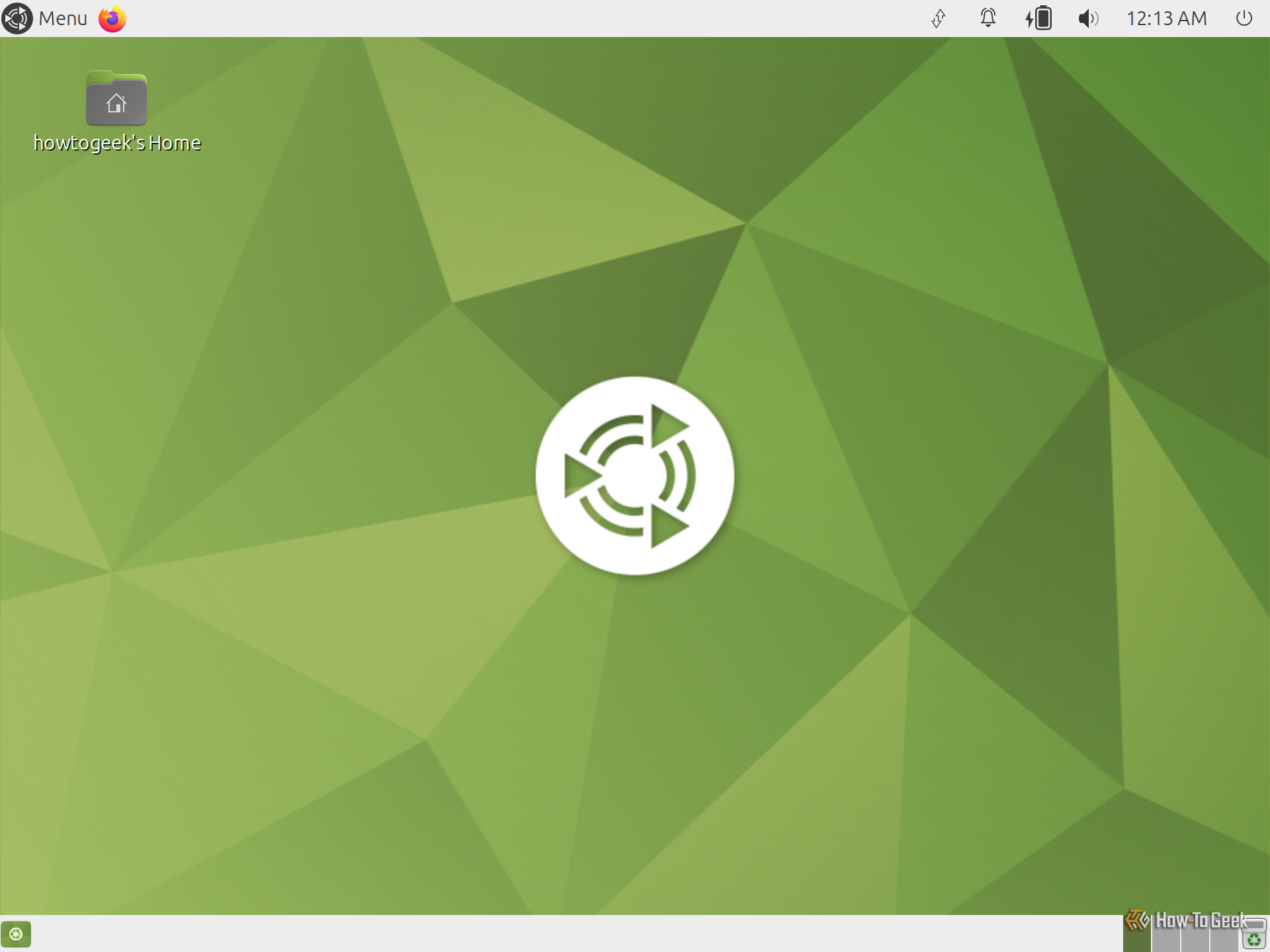 Ubuntu MATE default desktop with GNOME 2-style top and bottom panels.