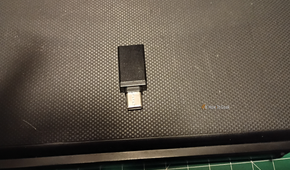 The phone side of a USB adapter.