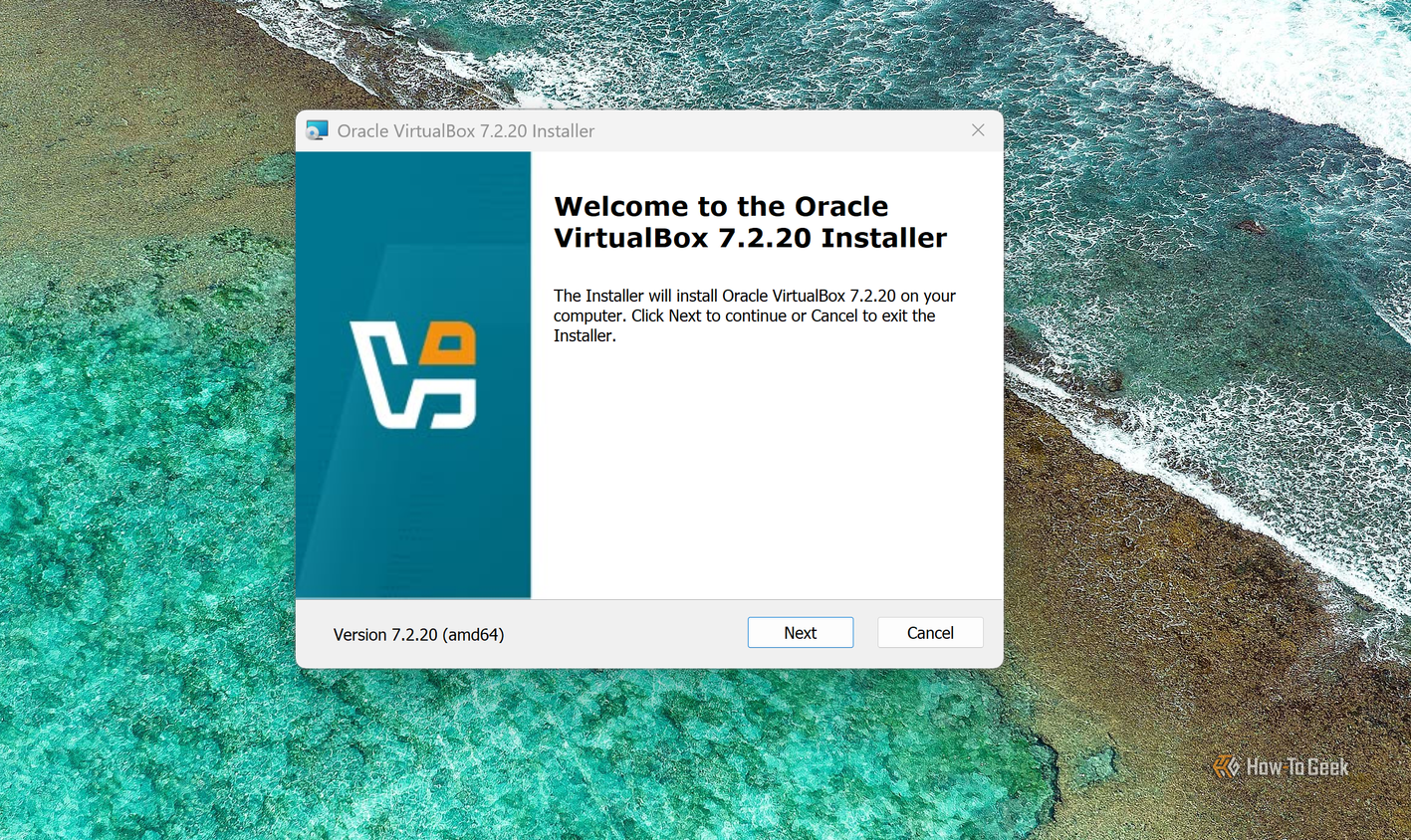 Сравнение дистрибутивов Linux для перехода с Windows Окно установки Oracle VirtualBox на рабочем столе Windows