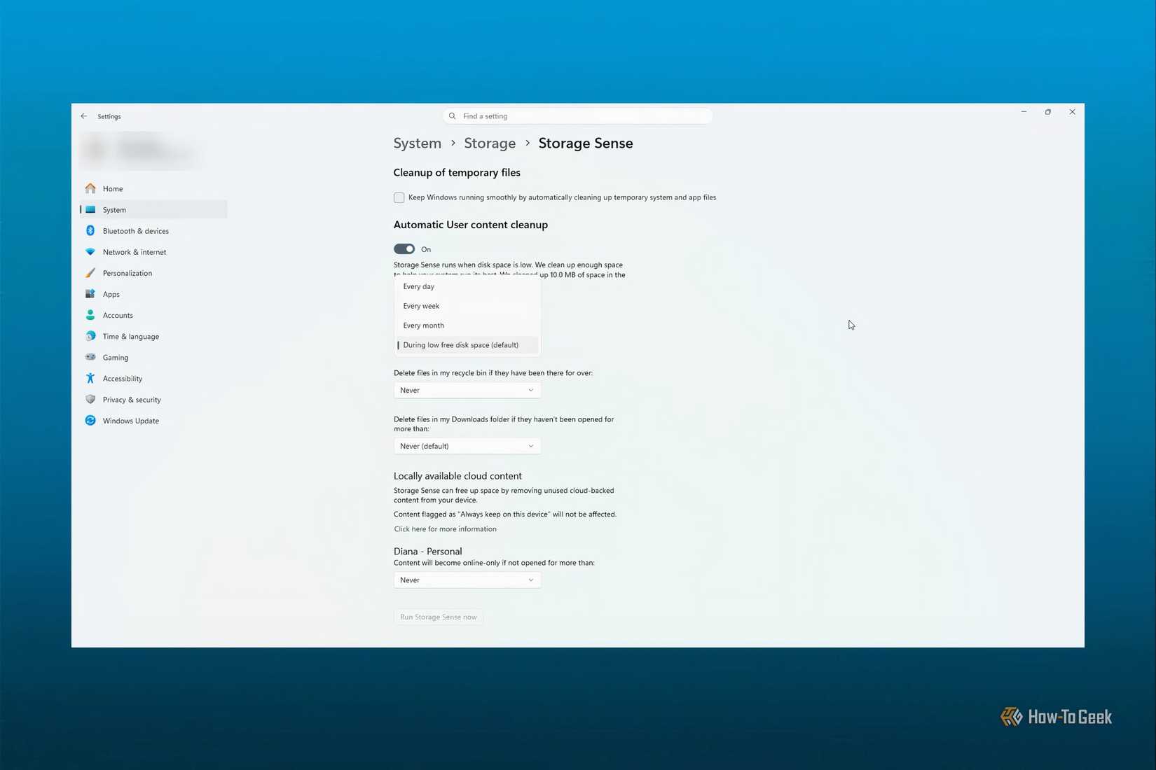 I stopped manually cleaning up Windows 11 storage after turning on this built-in tool